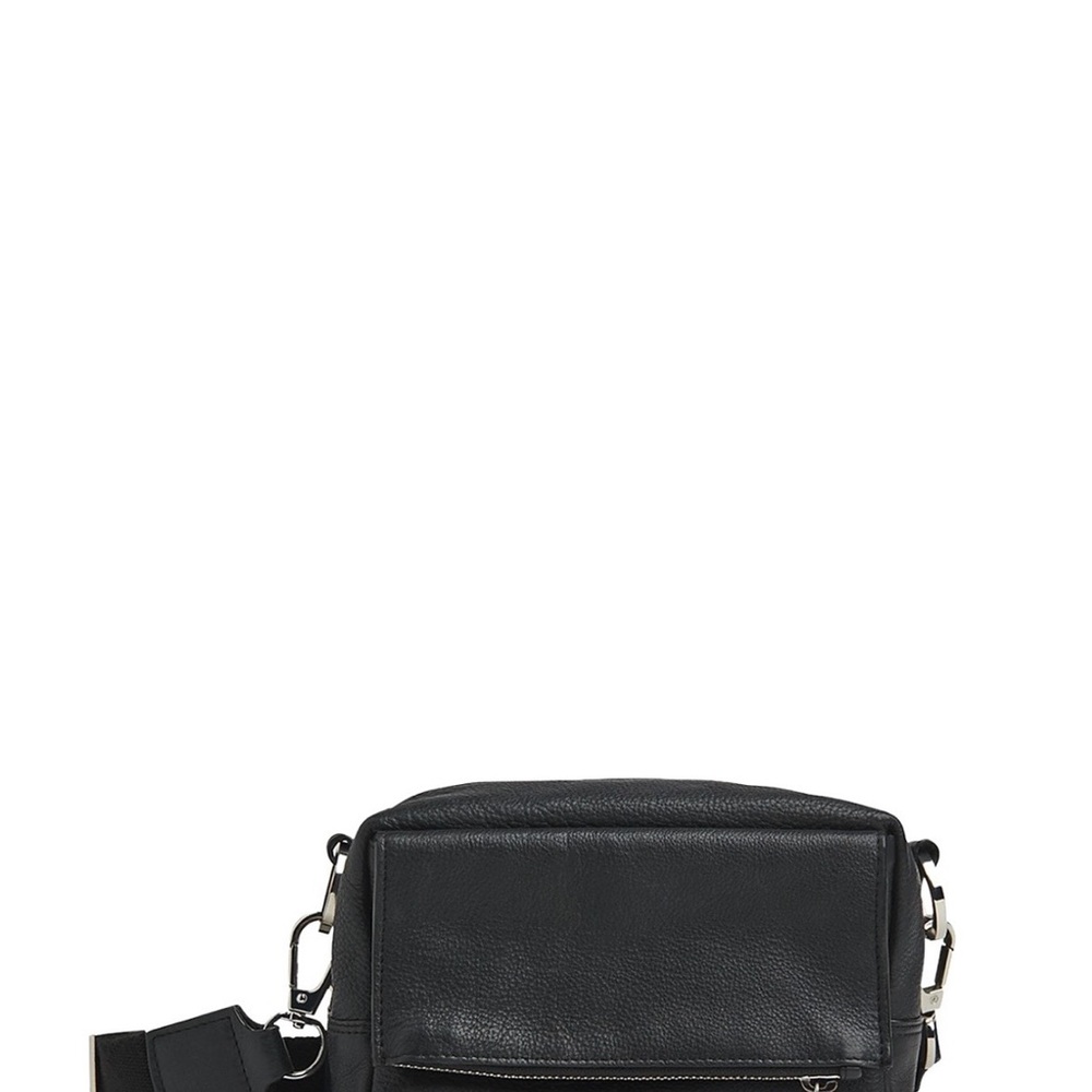 BiBi Whistles genuine 100% soft leather Black Crossbody Bag from Bloomingdale’s - Picture 2 of 3